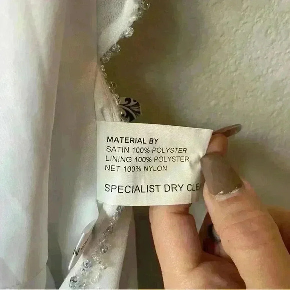 Maggie Sottero Wedding Dress Sz 10 - Picture 11 of 12